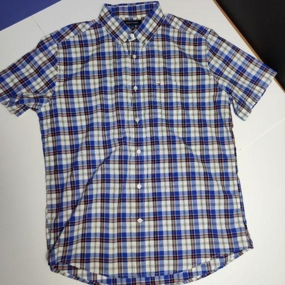 Tommy Hilfiger Men's Button Down Shirt Large - Picture 2 of 7